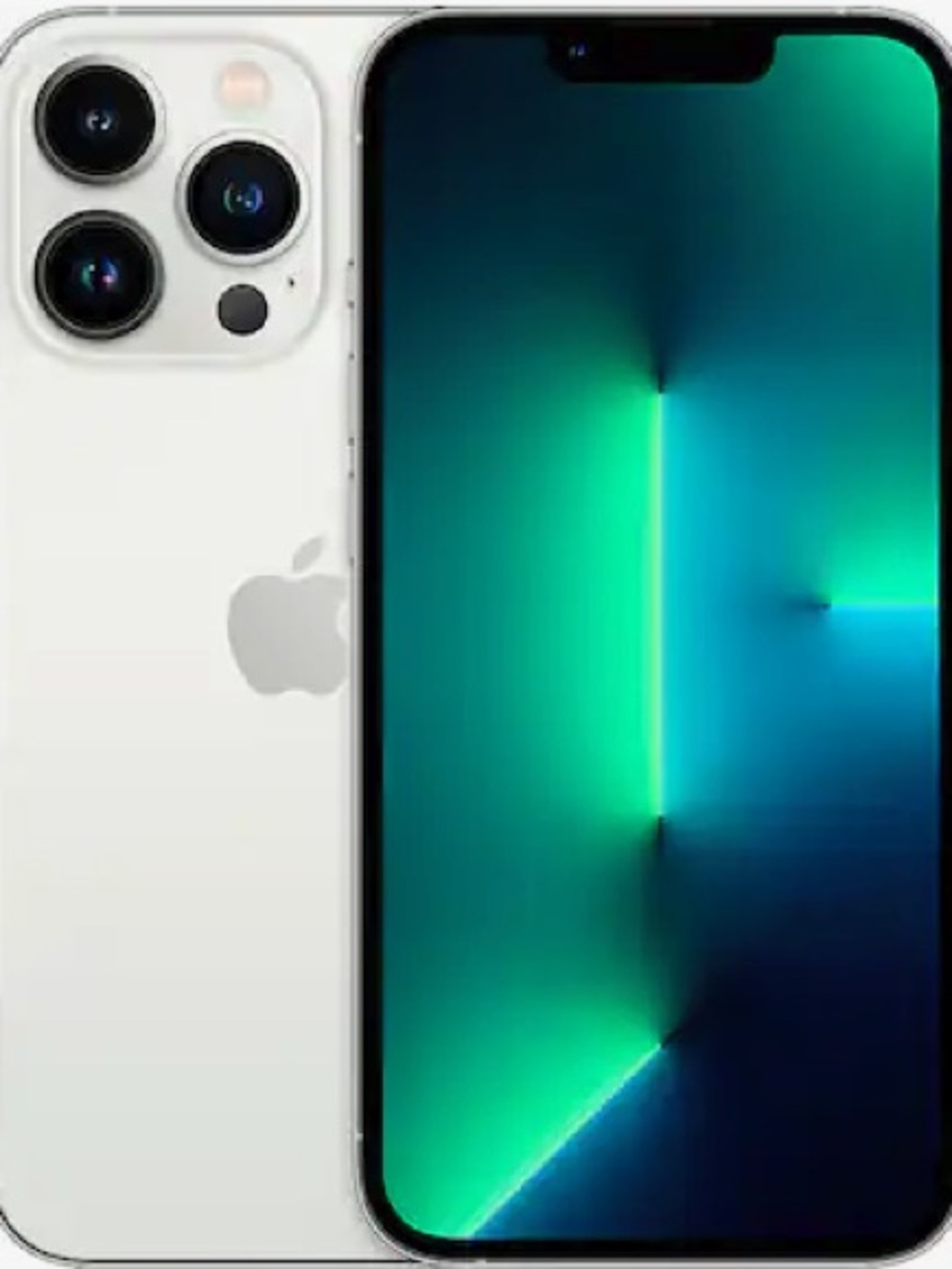 Apple iPhone 13 Pro Max - White Front/Black Screen